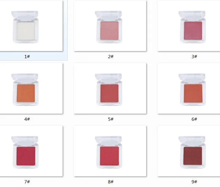 Монохроматические тени для век перламутровые матовые прочные Русалочка винно