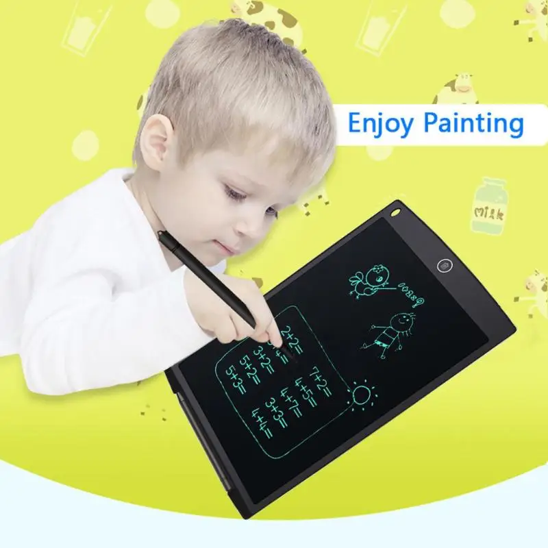 12in цифровой lcd почерк рисунок планшет доска для рисования блокнот коврик