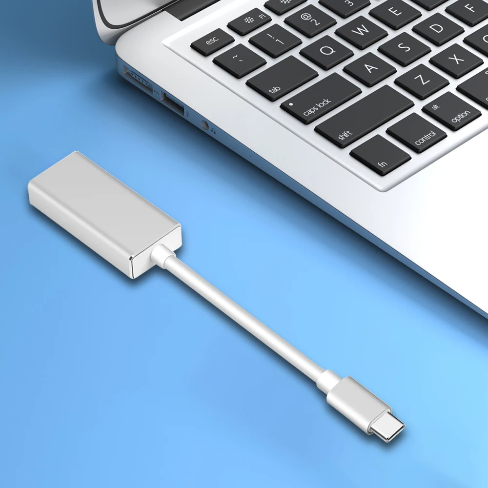 Адаптер KEBIDU USB C к DisplayPort 3 1 Type папа DP Женский адаптер конвертер Поддержка 4K 1080P для
