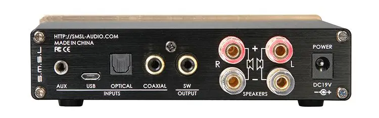 SMSL Q5 Pro высококачественный Hi Fi 2 0 чистый цифровой домашний аудио усилитель