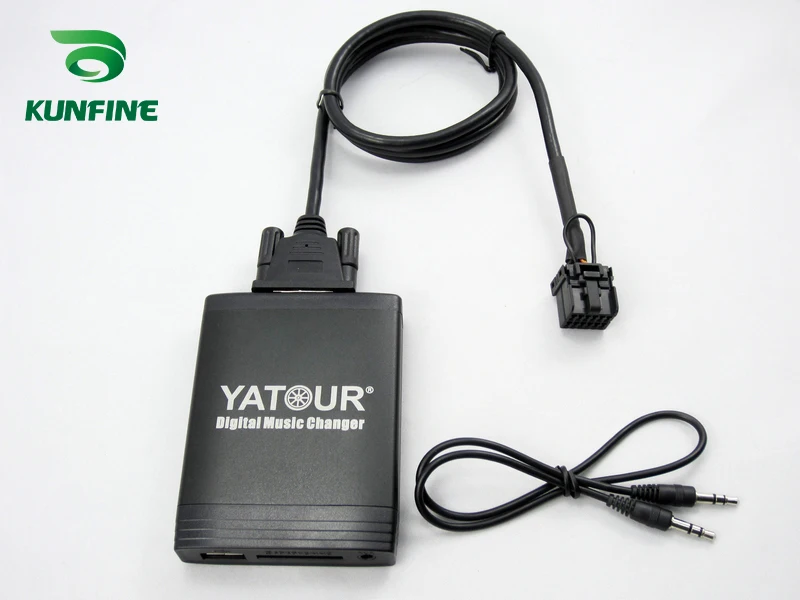 Автомобильный цифровой музыкальный адаптер USB SD Aux MP3 интерфейс автомобиля стерео