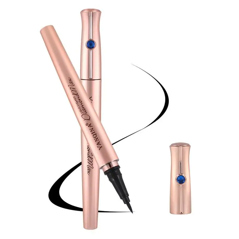 Водостойкая Подводка для глаз блестящая розовая Золотая Стойкая не