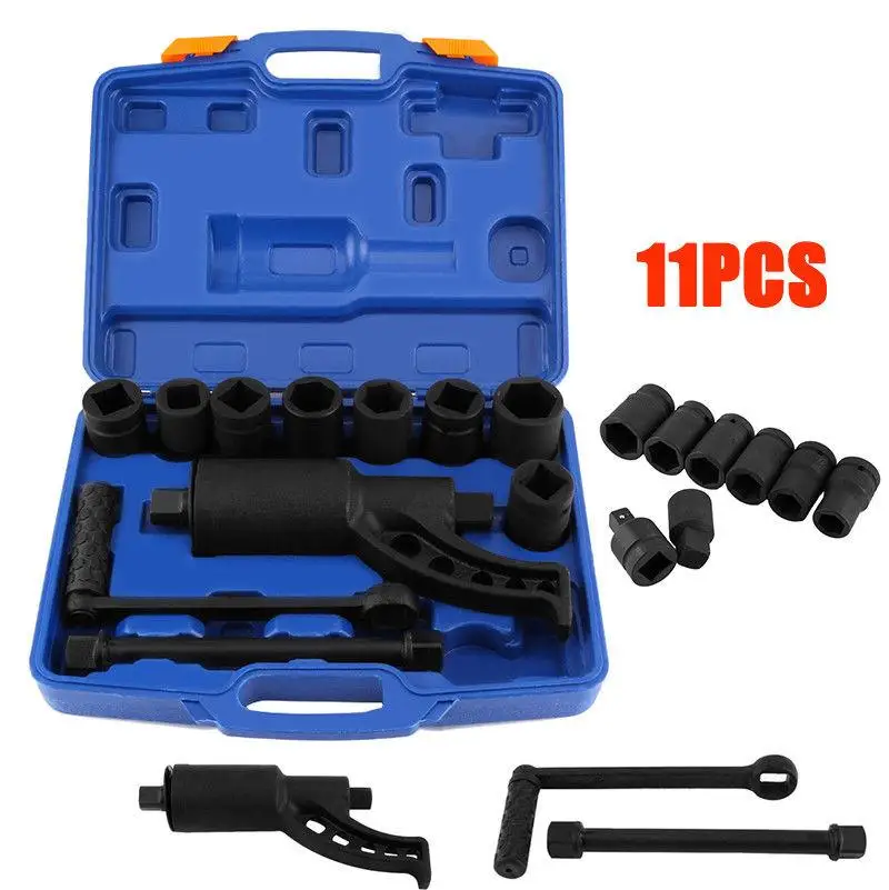 Сверхмощный мультипликатор колеса гаечный ключ Lugnuts Remover экономия труда с 8