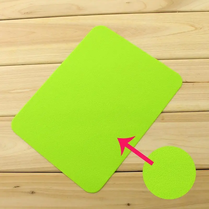 New Solid Color Design Silicone Anti-Slip Mouse Pad Waterproof for Home Office Table Mat Support Dropshipping pad | Компьютеры и офис