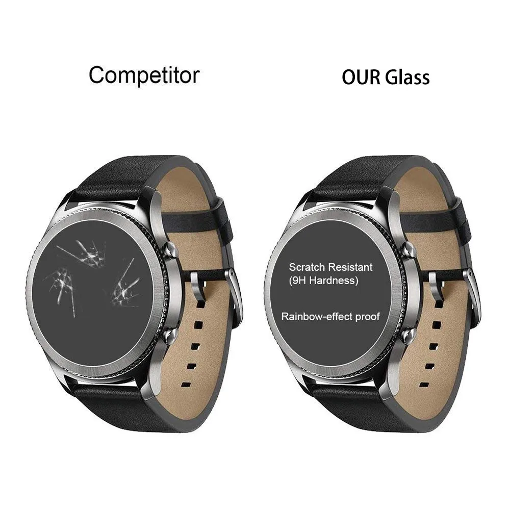 2 упаковки для LG Watch W7 0 3 мм 2.5D 9H прозрачное закаленное стекло Защита экрана Smartwatch