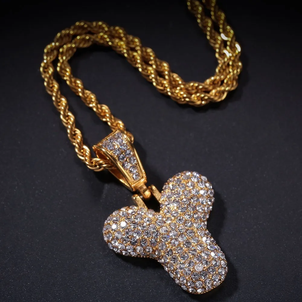 Мужская подвеска в стиле хип-хоп из нержавеющей стали | Украшения и аксессуары