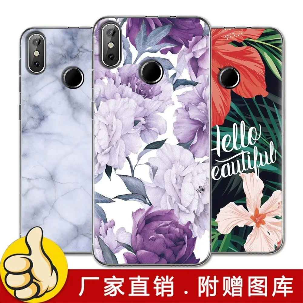 Мягкий чехол для телефона силиконовый Cubot R11( J3 Pro) 5 дюймов TPU модный цветной