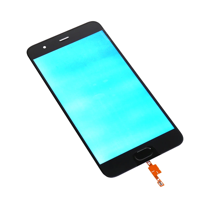 Внешнее стекло для Xiaomi Mi 6 + дигитайзер отпечатков пальцев переднее с сенсорной