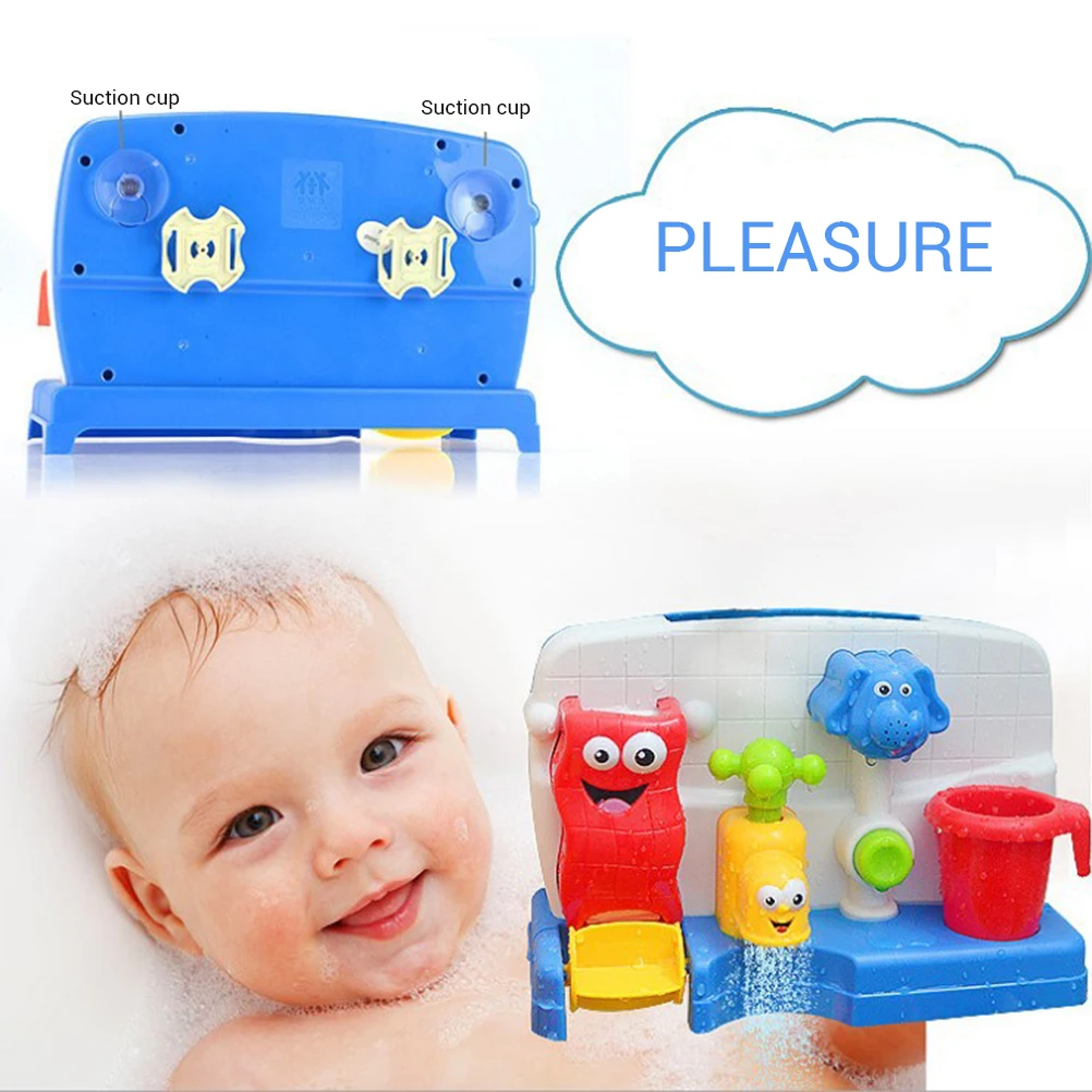 

Cartoon Faucet Water Spray Bathroom Play Toys Bath Shower Bathing Tub Fountain Montessori Educational Toys For Children Gift