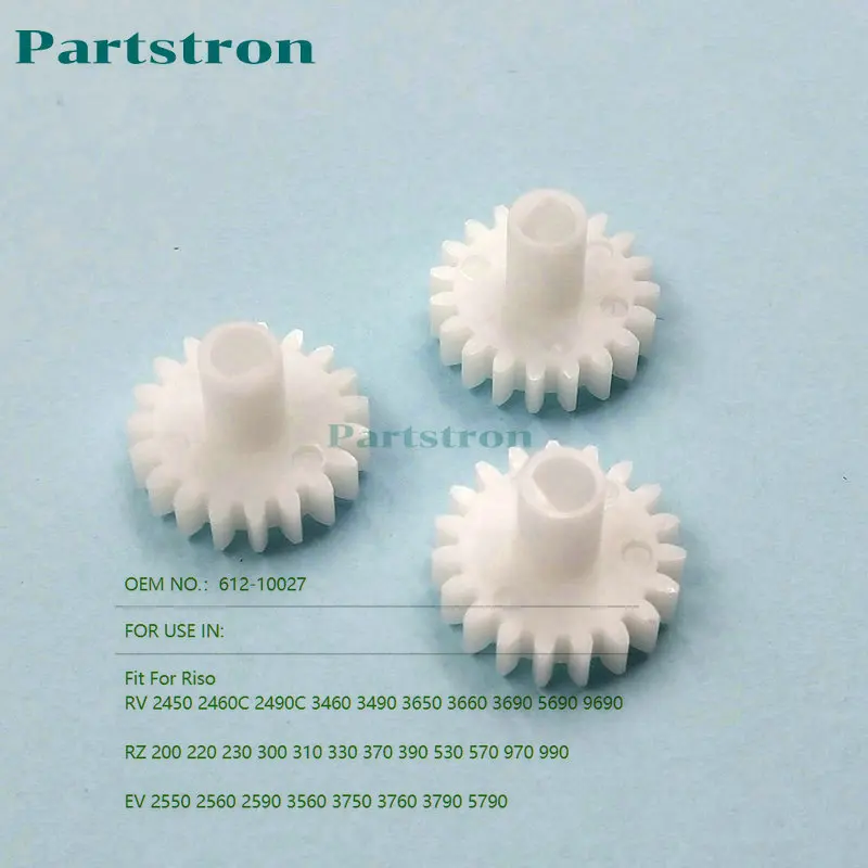 3X оригинальная Шестерня 612-10027 подходит для RZ RV EZ 200 220 230 300 310 330 370 390 530 570 970 990 2450 2460C