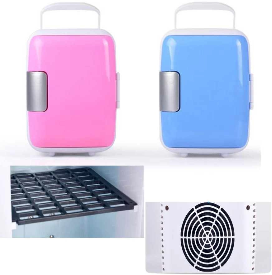 Автомобильные холодильники 4 л бесшумные автомобильные мини-холодильники с