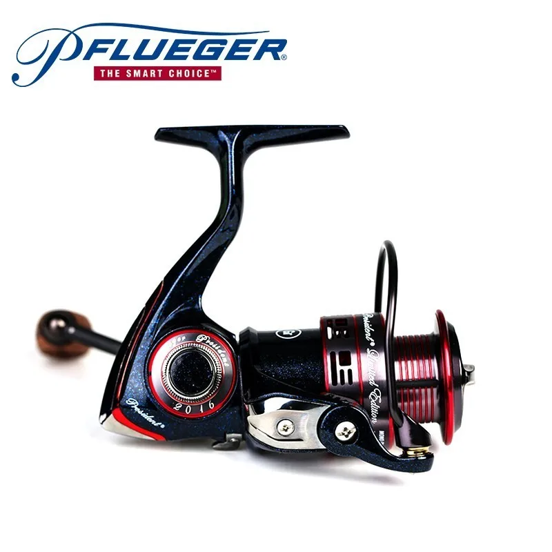 Спиннинговая катушка Pflueger Президент лимитированная серия 2000 2500 3000 3500 4000 9 + 1