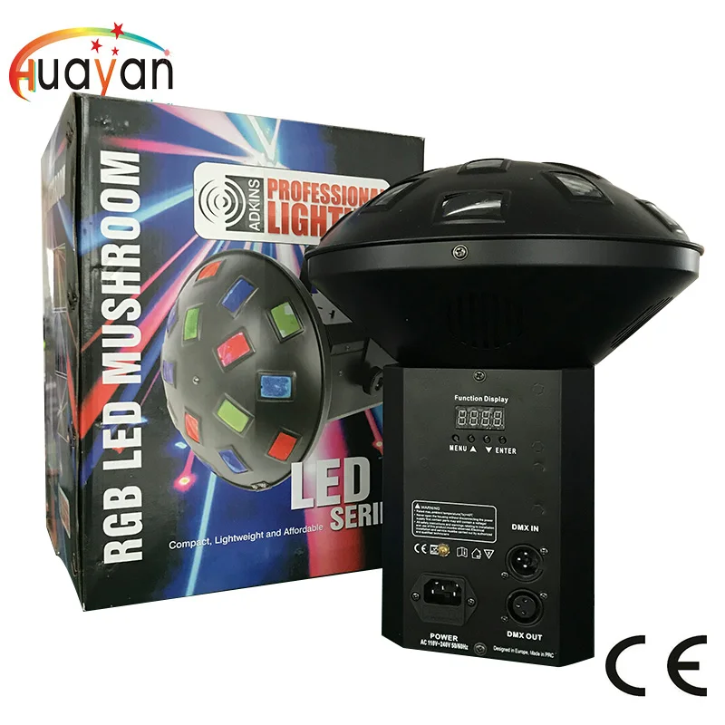 Большая скидка: 2*9 Вт трехцветный RGB светодиодный Гриб скандалл DJ Демо звуковые