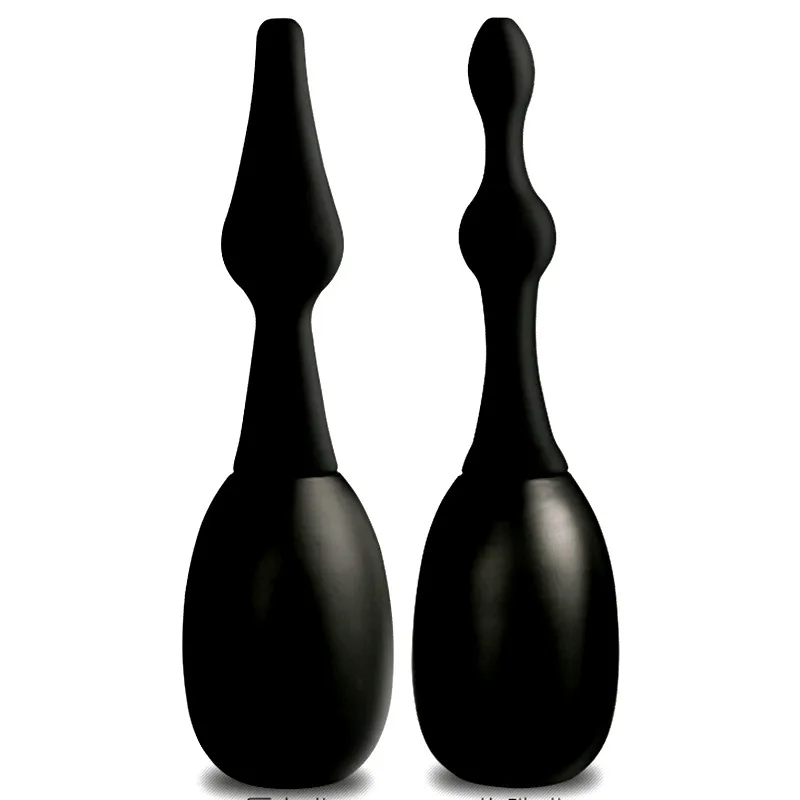 Секс-игрушки силиконовая клизма анальная очистка устройство для очистки