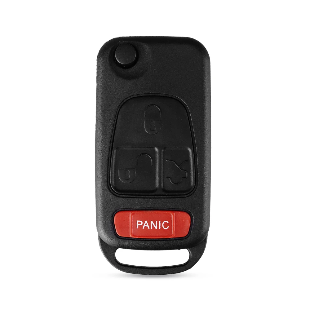 Чехол для автомобильного ключа Dandkey 3 + Panic 4 кнопки Mercedes Benz MB ML350 ML500 ML320 ML55 AMG ML430