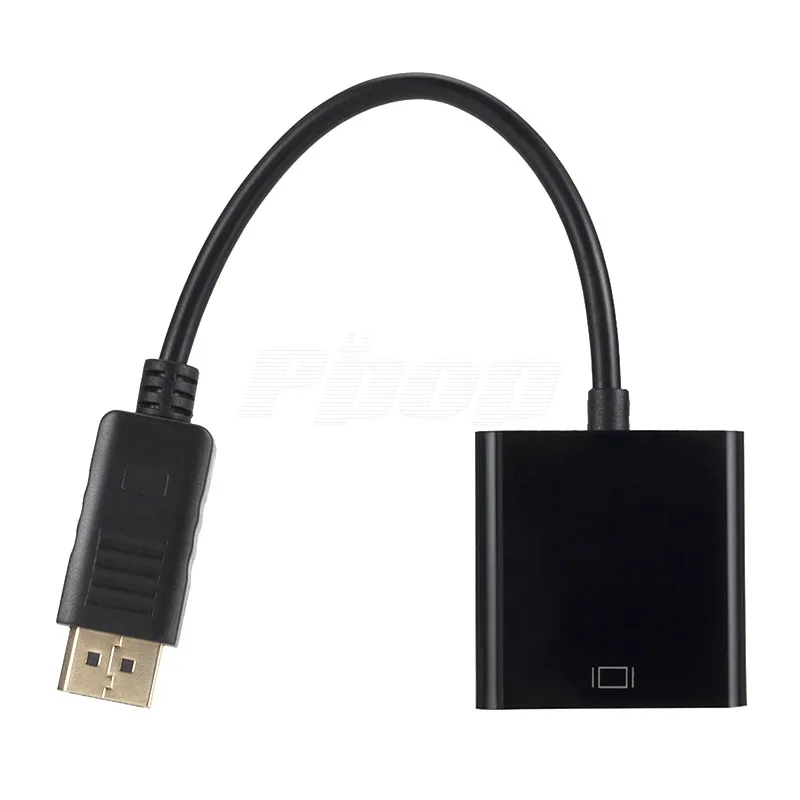 Переходник DP в HDMI совместимый с DisplayPort кабели 24 см разъем FHD Папа мама для монитора