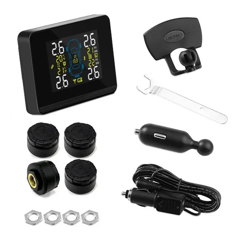 CAREUD DC8V DC16V Универсальная автомобильная TPMS беспроводная система контроля