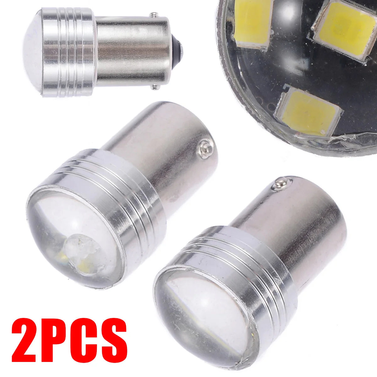 Mayitr 2x1156 BA15S 6SMD 2835 светодиодсветодиодный лампа для автомобильного сигнала