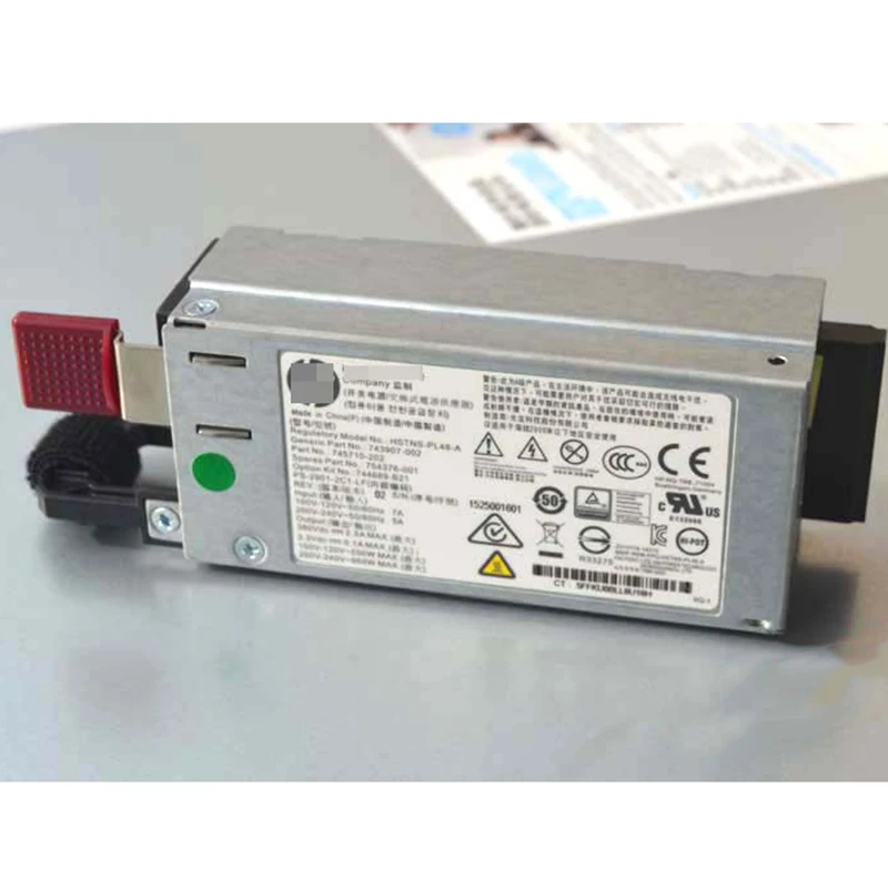 Для HP DL180G9 950W 744689 B21 754376 001 HSTNS PL48 A серверный источник питания|Блоки питания для