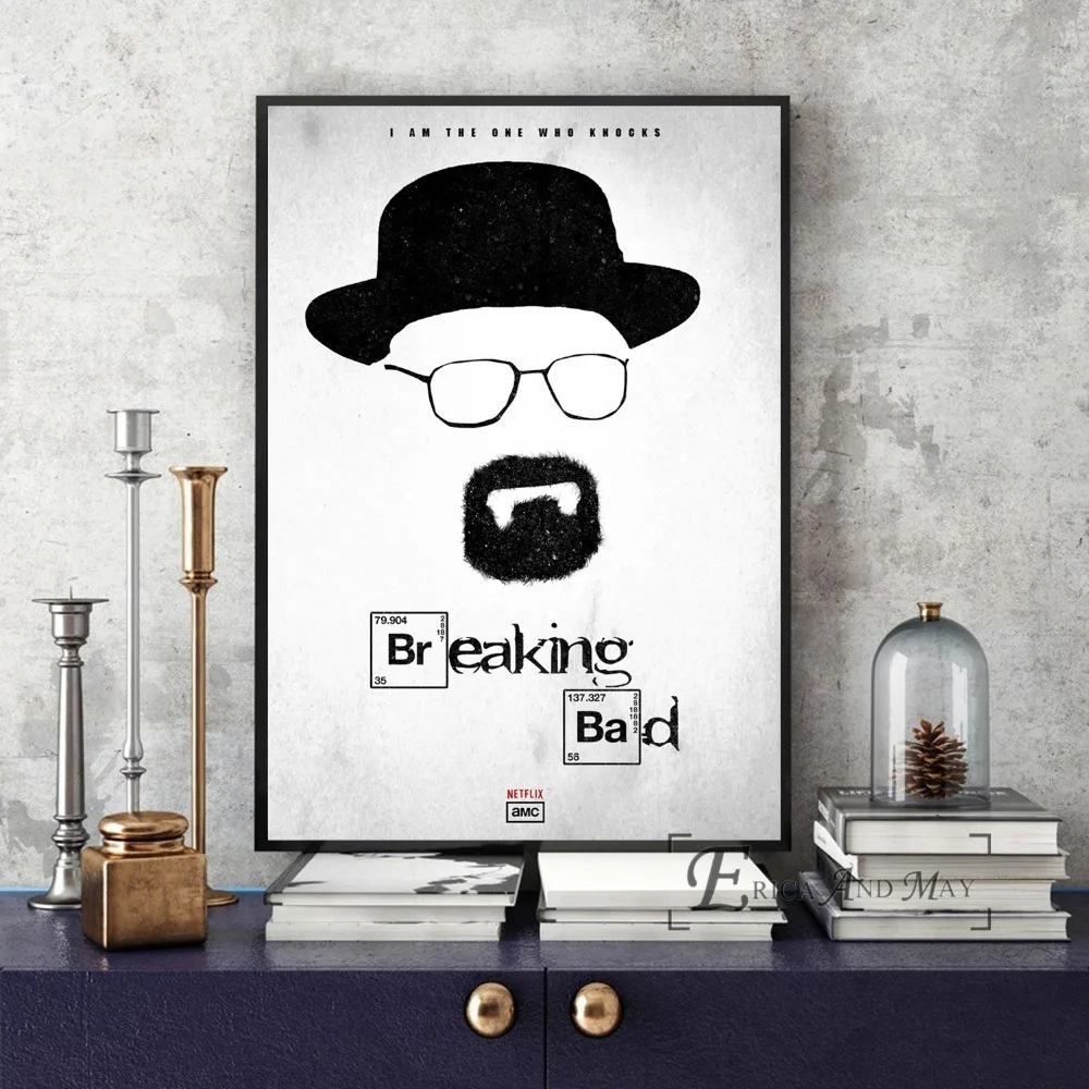 Breaking Bad абстрактный ТВ постер и печать холст искусство живопись настенные