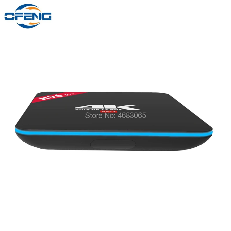 ТВ-приставка H96 PRO Android 7 1 ОС 3 ГБ 32 Восьмиядерный процессор Amlogic S912 2 4/5G WIFI ТВ