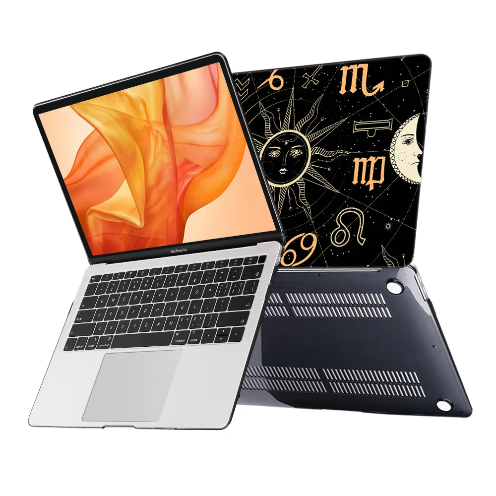 Мягкий чехол для Apple MacBook 2018 Air Pro 13 &quotA1932 A1989 пластиковый жесткий Чехол retina 15&quot