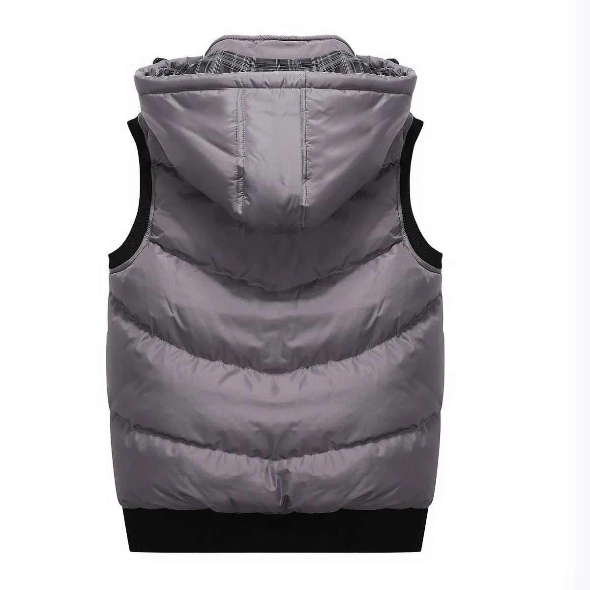 Male Even Hat Autumn And Winter Loose Coat Vest Leisure Time Man Korean Trend Will Code Waistcoat New Arrivals Limited On Sale | Мужская