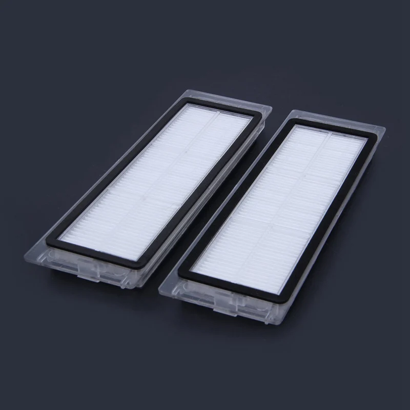 2PCS hepa filter+2PCS side brush+1PCS main brush Suitable for Xiaomi Mi Robot Vacuum Cleaner parts accessories | Бытовая техника