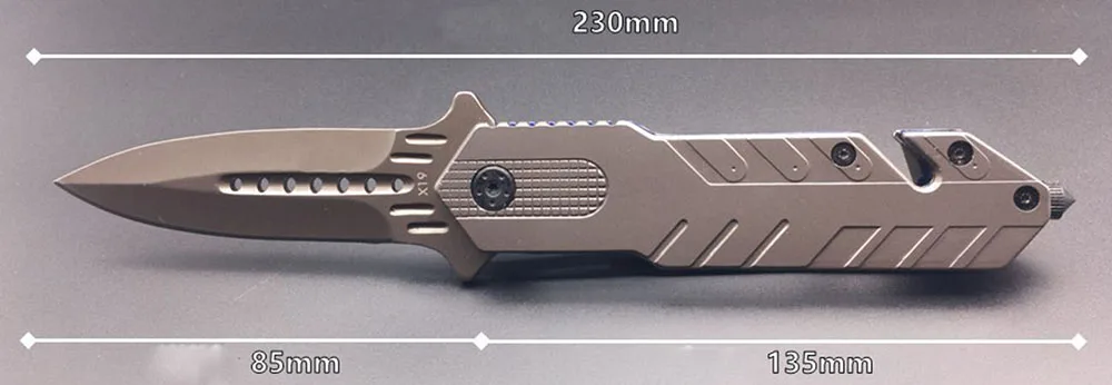 Складной нож из нержавеющей стали OWL OD147 для кемпинга на открытом воздухе охоты