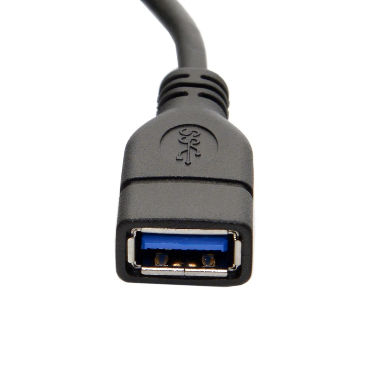 Reversible Design USB 3.0 3.1 Type C Male Connector to A Female OTG Data Cable for Tablet &amp Mobile Phone 90 Degree Right Angled |