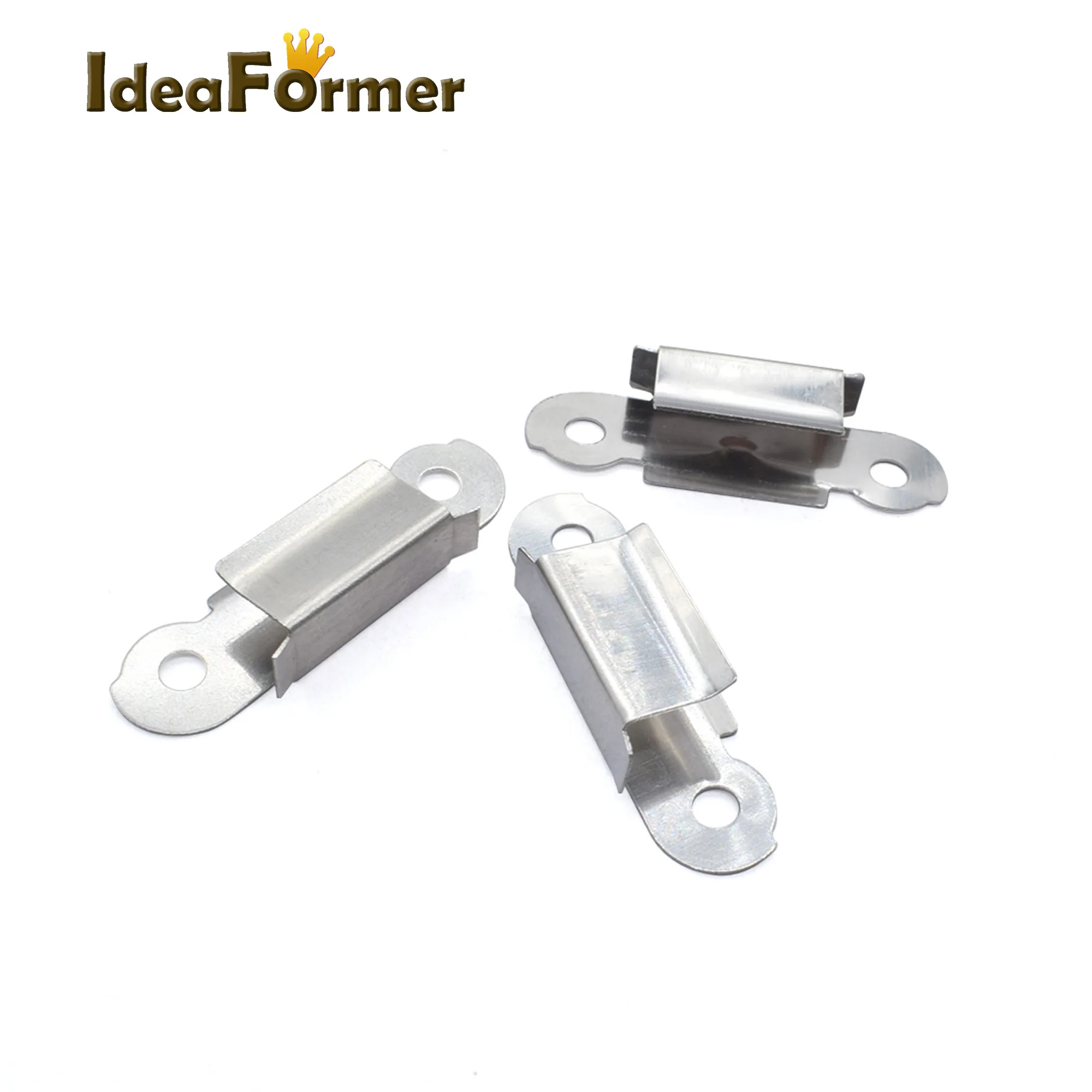 

10Pcs/lot Ultimaker UM2 Hot Bed Glass Plate Fixing Clips board Heated Bed Steel Platform Clamp 3D Printer Hardware accessories.