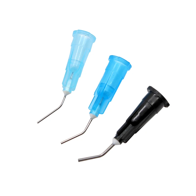 200 шт. высокое качество изогнутые иглы наконечники ирригационная игла зубной