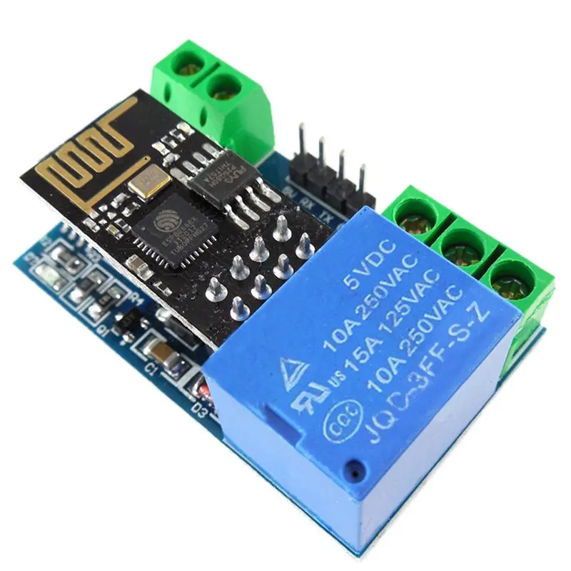 1 шт. Металлический Зеленый Черный Синий ESP8266 5 в WiFi реле умный IoT Умный домашний