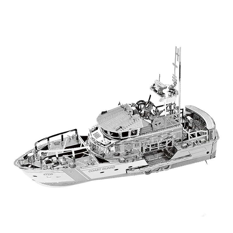 Lifeboat 3D металлические Пазлы DIY наборы морских моделей лазерная резка сборка для