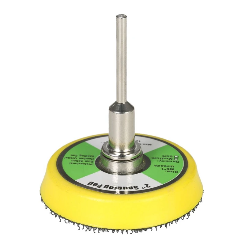 60pcs 100/240/600/800/1000/2000 Grits Sanding Disc Set 2inch 50mm+ Loop Pad with 3mm Shank For Polishing Cleaning Tools|Полировальные