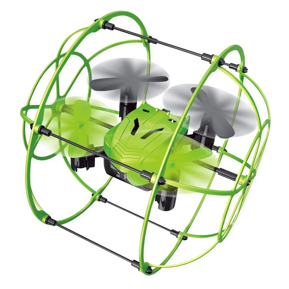 Мини Дрон флип RC Ball Sky Walker 2 4 ГГц 4CH Fly Квадрокоптер 3D ролик Безголовый вертолет