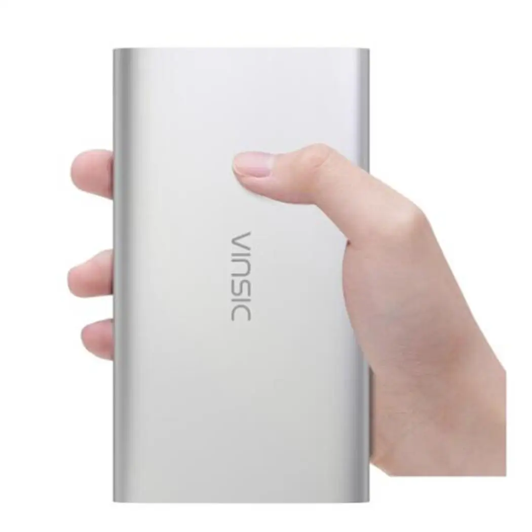 12000 мАч портативный ультра тонкий power Bank общий двойной USB Внешний легкий вес