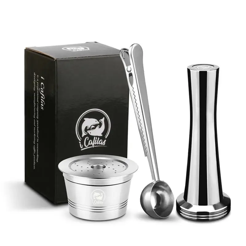 Nespresso нержавеющая сталь многоразового использования кофе капсулы фильтр для