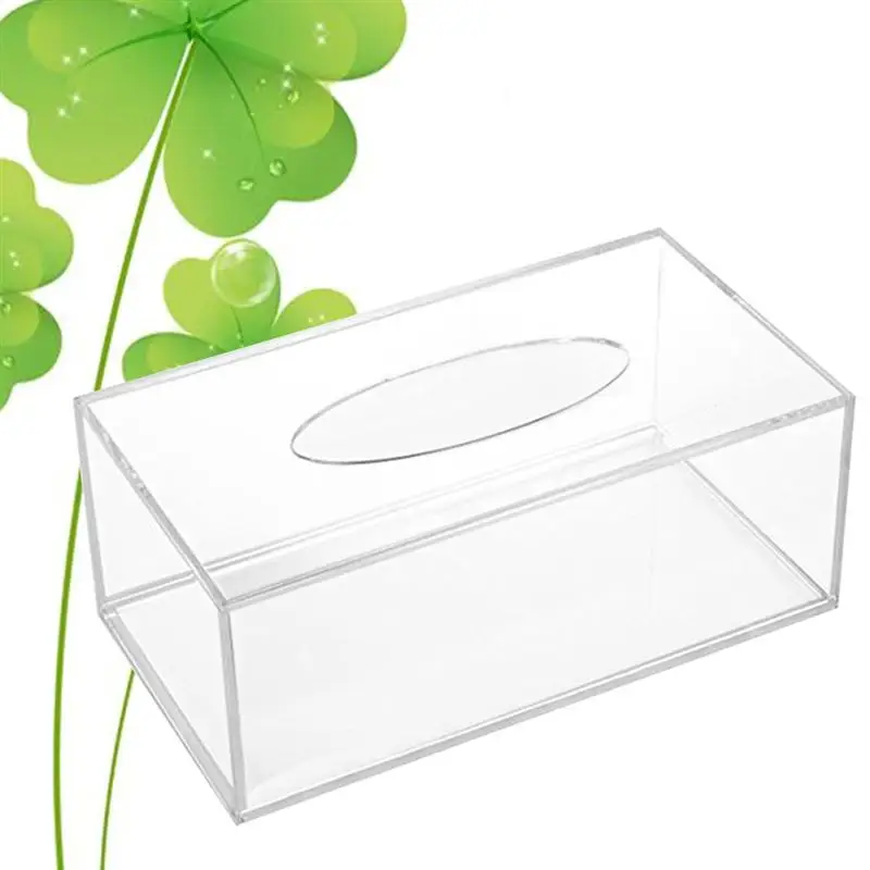 1 шт. коробка для салфеток акриловая бумажная хранения чехол держатель