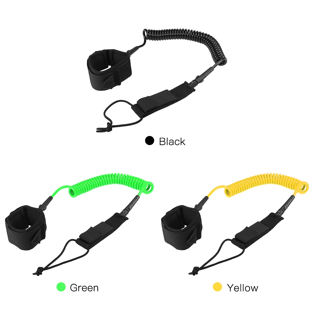 10 футов спиральный поводок для серфинга доска Legrope гладкая стальная Поворотная