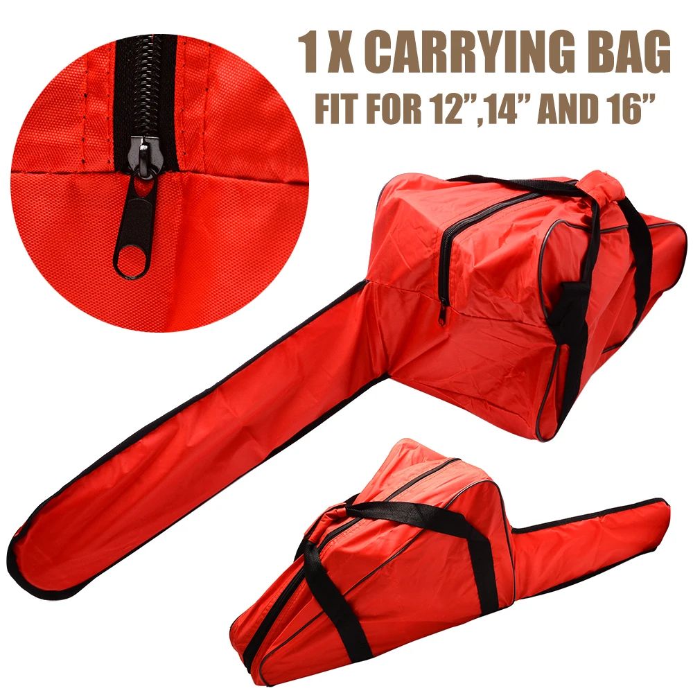 

Mayitr 92cm Chainsaw Carrying Bag 12/14/16 Inch Protective Holdall Holder Chainsaws Storage Bag Tools Parts