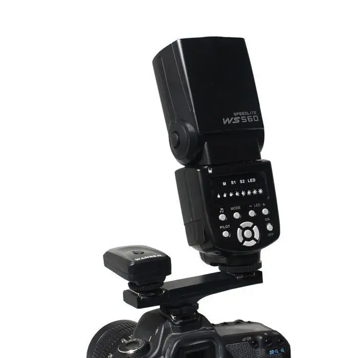TTL держатель вспышки Speedlite кронштейн черный сплиттер для поддержания полного