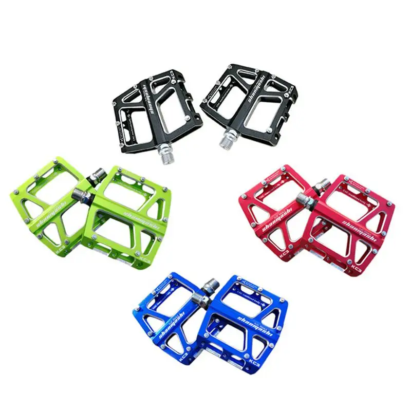 Nouveau VTT 4 Couleurs Plate Forme Alliage Route велосипедные педали Ультралегкая педаль горного