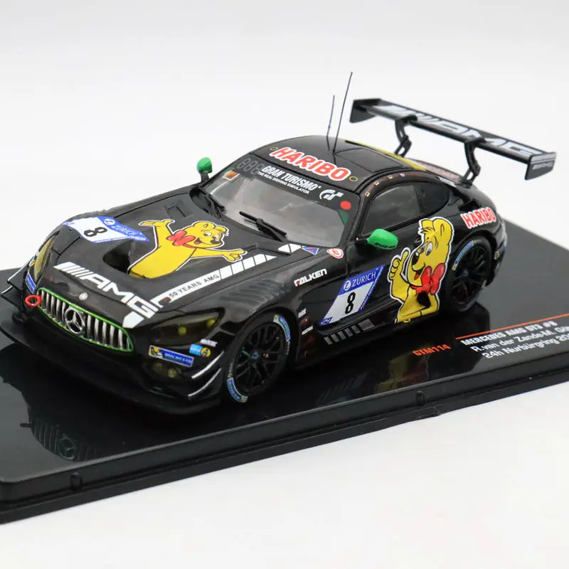 

IXO 1:43 For AMG GT3 #8 24h Nurburgring 2017 GTM114 Limited Edition Collection Toys Car Diecast Models Auto Gift