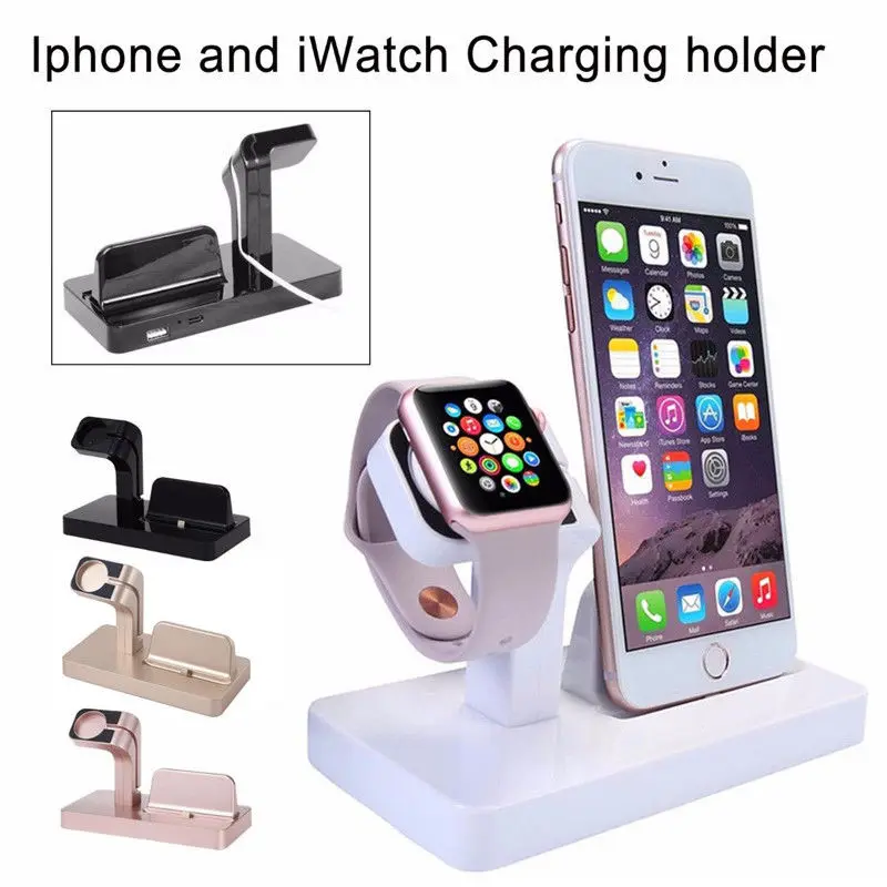 Подставка для зарядки док станция Apple Watch iPhone X 6 6S 7 5 8 XR XMAX|Подставки и держатели| |