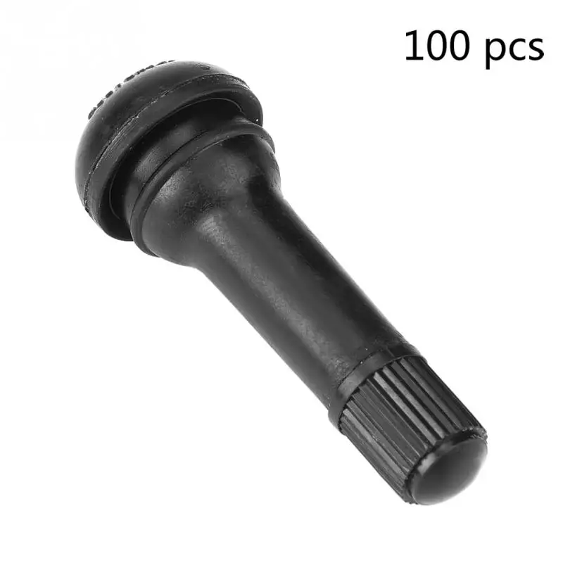 100 pcs TR412/TR413/TR414 Car Motorcycle Universal Replacement Snap in Tire Tyre Valve Stem Accessories | Автомобили и мотоциклы