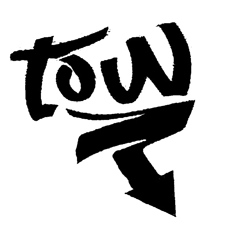 

18.2cm*20cm TOW JDM Funny Vinyl Decal Car Sticker Waterproof Auto Accessories