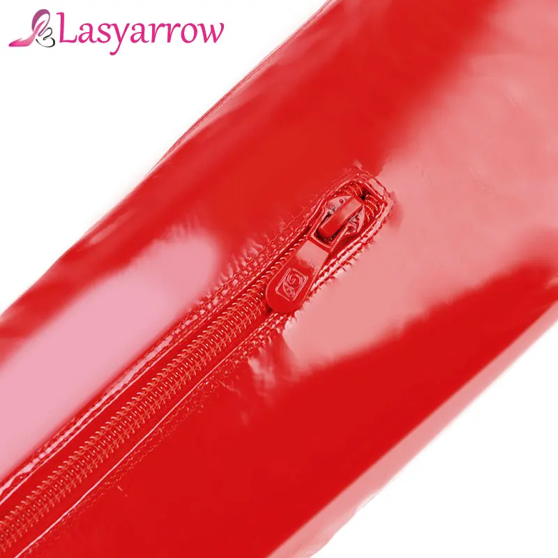 Lasyarrow/женские сапоги на высоком каблуке пикантные Женские Сапоги выше колена