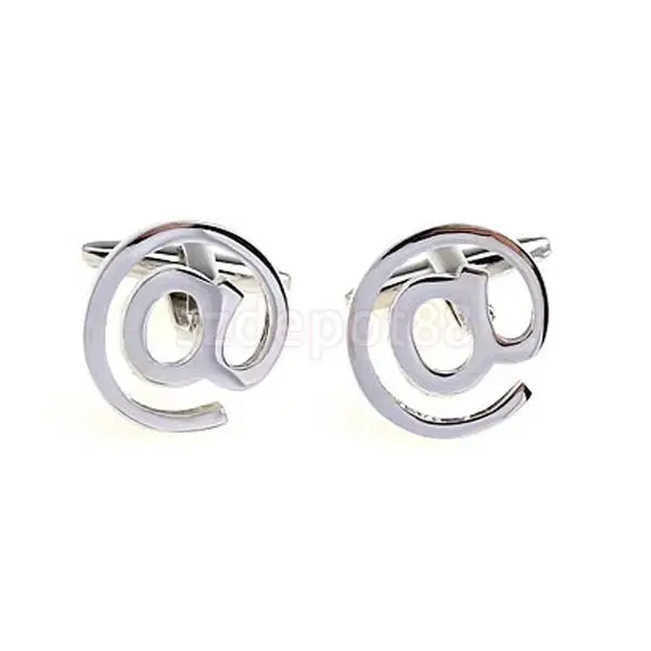 1 пара мужских новинок @ в Интернете электронная почта Символ Запонки|cufflinks opal|novelty