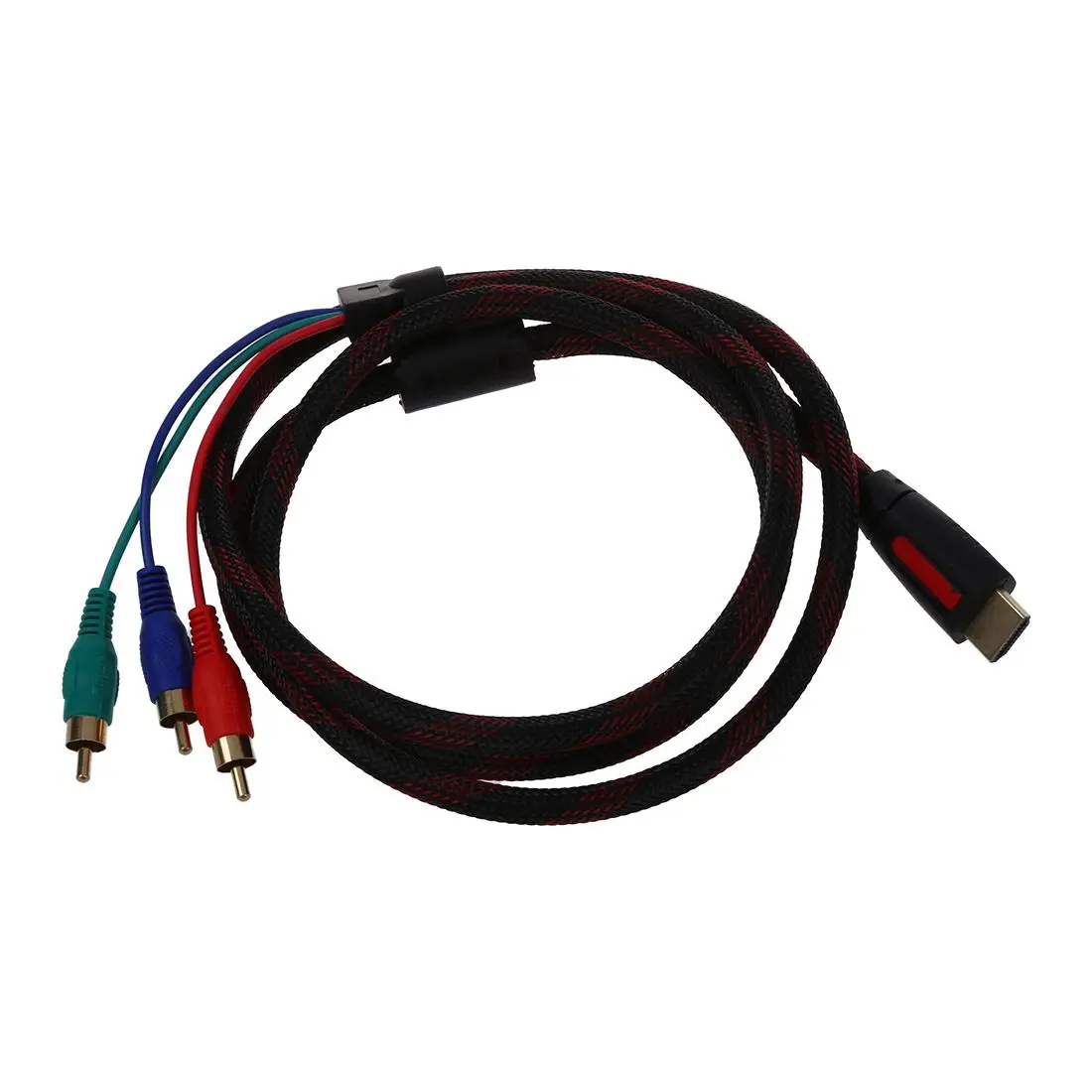 1 5 м 5ft HDMI к 3 RCA Мужской Аудио Видео Компонент кабель преобразования для HDTV 1080P| |